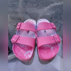Birkenstock Women Size 36/5 Us Narrow Pink  Sandals